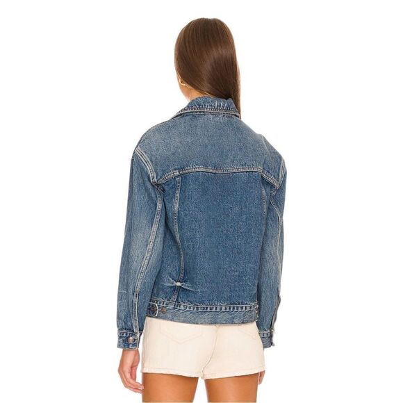 Free People Jolene Denim Trucker Jacket - Picture 8 of 9